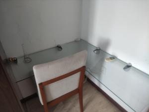 Postel nebo postele na pokoji v ubytování Excelente suíte próximo ao centro