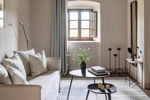 Istumisnurk majutusasutuses Pieve Aldina Relais & Châteaux