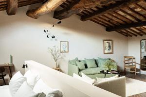 Istumisnurk majutusasutuses Pieve Aldina Relais & Châteaux