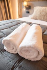 Giường trong phòng chung tại Borda Conangle Mountain Lodge