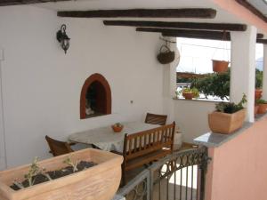 Balkón nebo terasa v ubytování Apartment Haramina