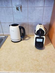 Coffee and tea making facilities at Sior Dionysios Apartments