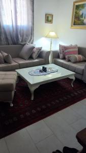 Posezení v ubytování Appartement Beatrice Tantana #direkt am Meer#