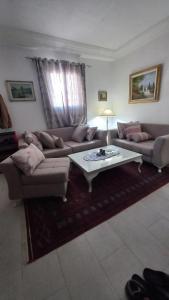 Posezení v ubytování Appartement Beatrice Tantana #direkt am Meer#