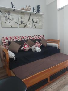 Letto o letti in una camera di Proximo a Ipanema e Arpoador,confortavel e util!