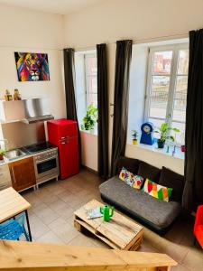พื้นที่นั่งเล่นของ Color Lodge - Appartement au centre historique - 4 personnes +6 ภาพ