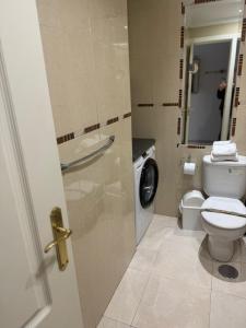 Koupelna v ubytování Palmeras Suite Fuengirola