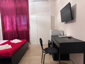 TV a/nebo společenská místnost v ubytování Vespro Guest House