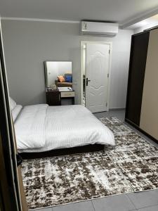 Postel nebo postele na pokoji v ubytování Scandic sea view B612 + 23 fotografií
