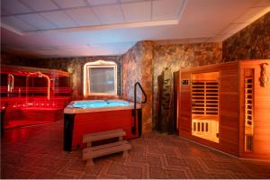 Postel nebo postele na pokoji v ubytování Hotel Zenubia