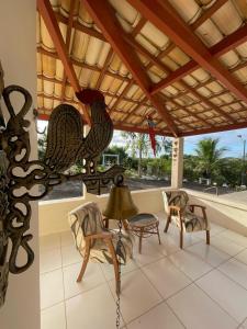 Balkón nebo terasa v ubytování Casa de campo a 2,5 km de Itaberaba