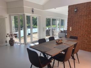 Posezení v ubytování Ferienwohnung Nele