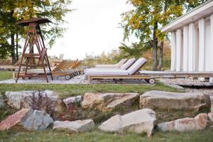 Zahrada ubytování Resort Svata Katerina