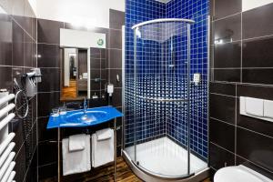 Koupelna v ubytování Resort Svata Katerina