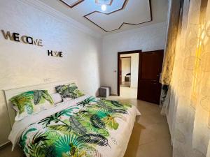 Postel nebo postele na pokoji v ubytování Villa De Luxe, Piscine Idéalement située à Oujda + 37 fotografií