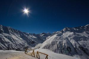 Gletscherchalet talvel