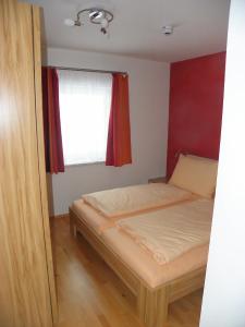 Postel nebo postele na pokoji v ubytování Ferienwohnung Ski-Hans