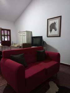 TV a/nebo společenská místnost v ubytování Yuncasuma