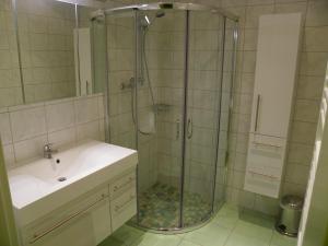 Koupelna v ubytování Ferienwohnung Ski-Hans
