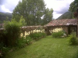 Zahrada ubytování gîte l'Escoferii