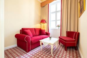Posezení v ubytování Aviano Boutique Hotel