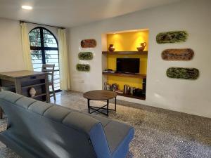 Χώρος καθιστικού στο Estudio en San Sebastián Tutla