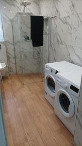 Koupelna v ubytování apartament Oscar