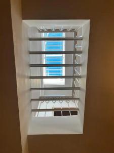 a window in the ceiling of a room at Entire Studio Steps From The Kasbah Museum In The Ancient City in Tangier +27 photos
