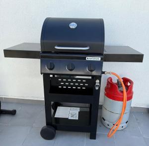 Grillfaciliteterne i lejligheden som gæsterne kan bruge