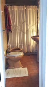 Koupelna v ubytování Descanso