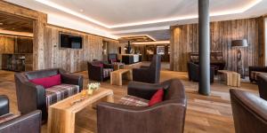 Posezení v ubytování Dolmites Nature Hotel Vigilerhof