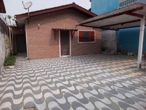 Bygningen som feriehuset ligger i