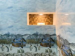 Nespecifikovaný výhled na hory nebo výhled na hory při pohledu z hotelu