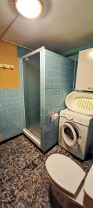 Koupelna v ubytování Studio charmant à Cornimont, 30 m², terrasse ensoleillée