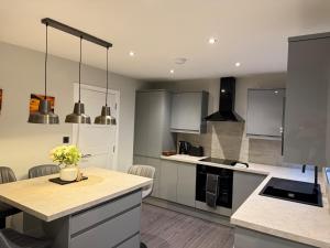 Η κουζίνα ή μικρή κουζίνα στο Cozy Rochester Apartment Retreat