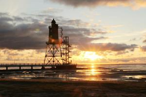 Fotografie z fotogalerie ubytování Ferienwohnung dat Stürboord mit Schwimmbad und Sauna v destinaci Dorum Neufeld