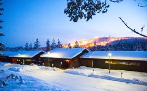 Haapala Suites entinen IIDA Vuokatti v zimě