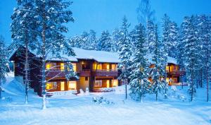 Haapala Suites entinen IIDA Vuokatti v zimě