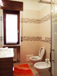 Koupelna v ubytování B&B Anna Fiera
