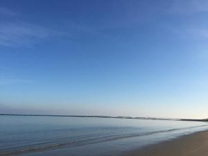 a view of the beach from the shoreline at Residence Lido adriano baia tartaruga private beach included in Lido Adriano