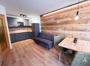 Χώρος καθιστικού στο Appartements Michael