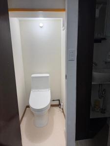 Koupelna v ubytování GreenHotel