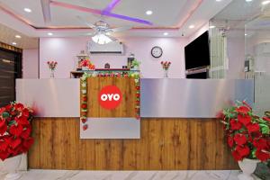 TV a/nebo společenská místnost v ubytování Super Hotel O Rishabh Inn