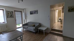 Posezení v ubytování Gîte à proximité du Lac du Bourget