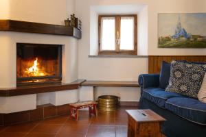 Area tempat duduk di Albergo Diffuso Comeglians