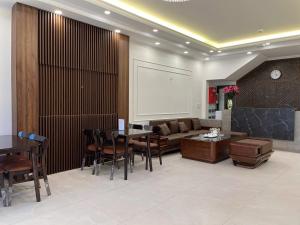 Posezení v ubytování Sapa Warm Hotel