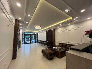 Posezení v ubytování Sapa Warm Hotel