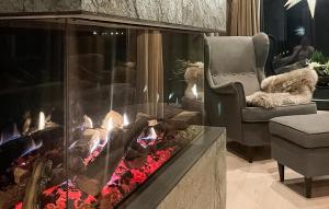 Χώρος καθιστικού στο 5 Bedroom Stunning Home In Løten +28 φωτογραφίες
