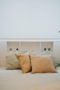 Ένα ή περισσότερα κρεβάτια σε δωμάτιο στο Loft Pamplona Rio