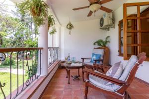 Balcony o terrace sa Lazy Days